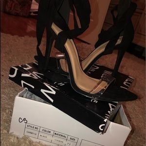 Brand new black heels!